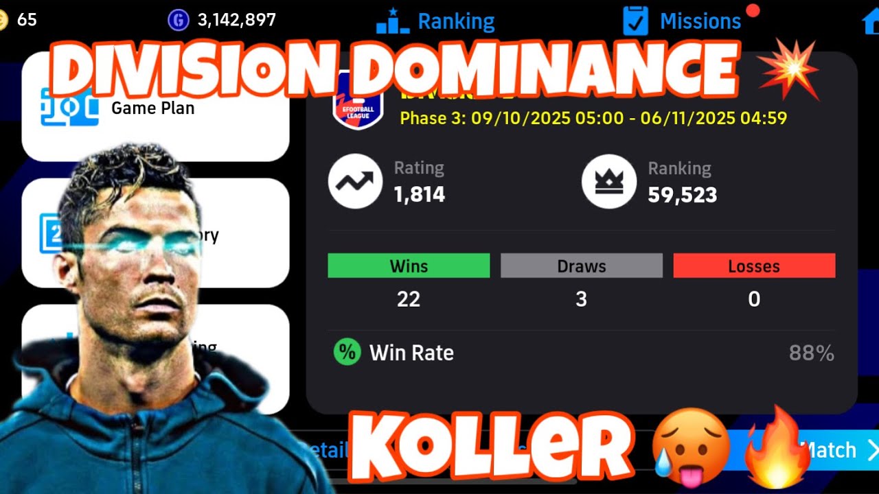 I’m UNSTOPPABLE with Koller 😤 | Cross Spam Masterclass | Top 50 Push eFootball 26