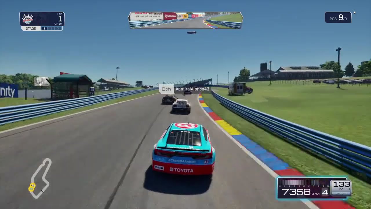 NASCAR 25 League Race: TNAR Cup @ Watkins Glen (7 of 10)