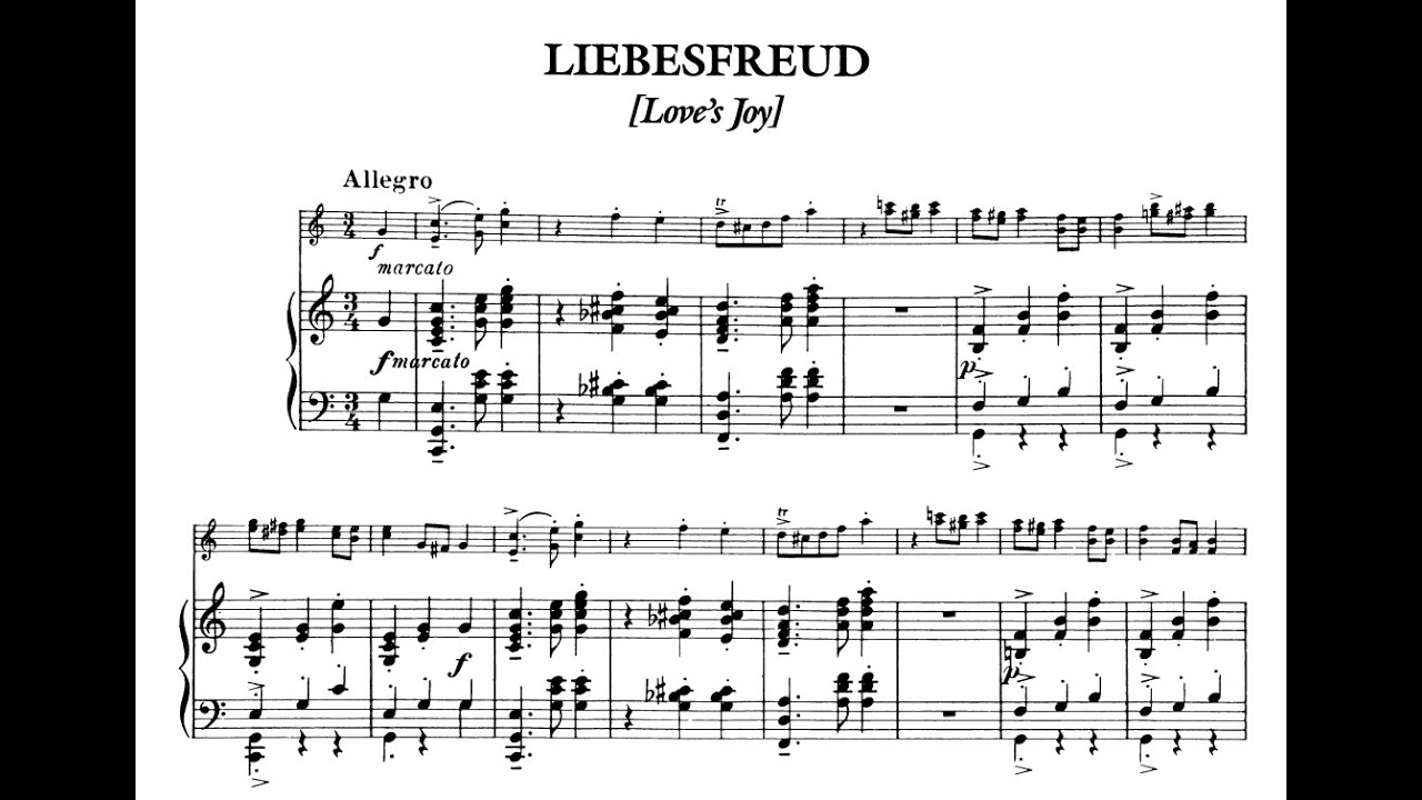 Fritz Kreisler - 3 Old Viennese Dances for Violin and Piano (Happy Valentine's Day)