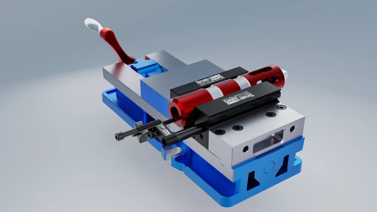 Snap Jaws Quick Change Vise Jaws "Reversible Horizontal Vee Jaws"  Part# 6RHJ-150 | 4K