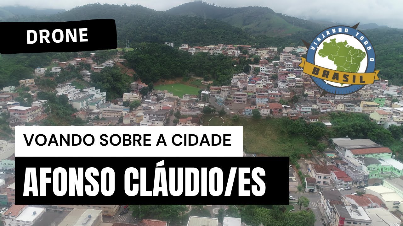 Afonso Cláudio/ES - Drone - Viajando Todo o Brasil