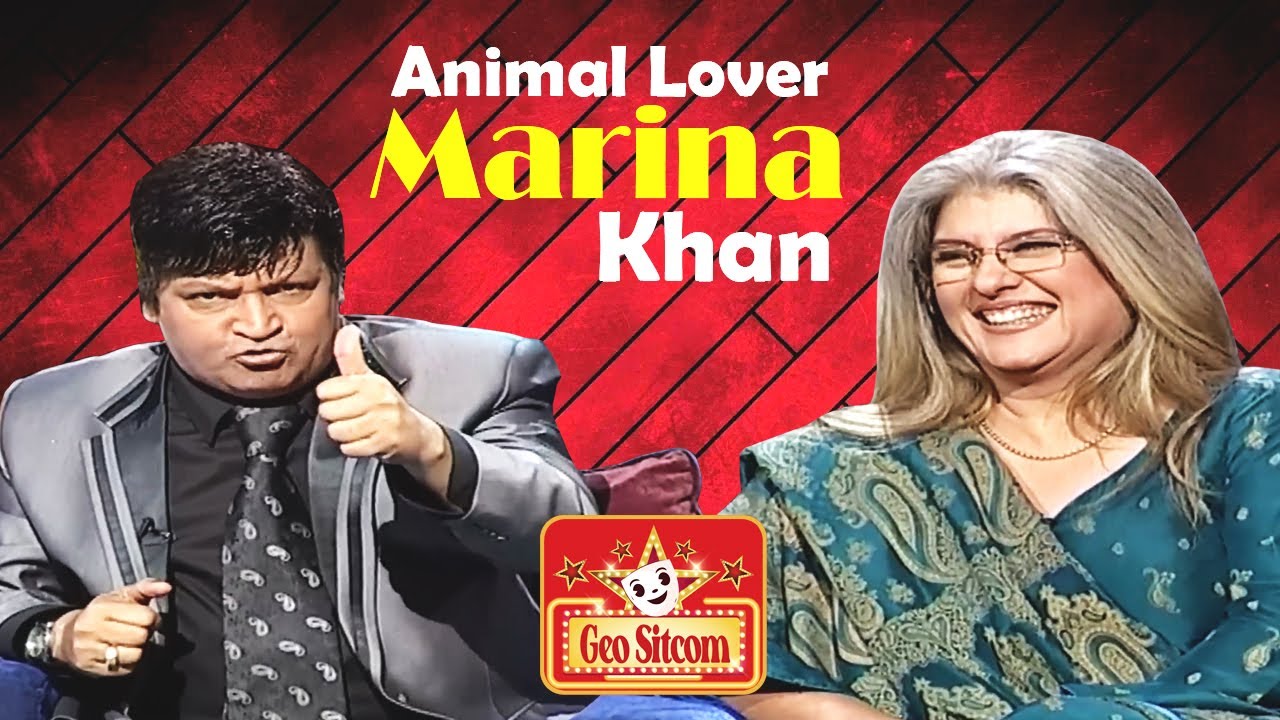 Funny Gupshup with Marina Khan| The Shareef Show | Comedy King Umer Sharif | Geo Sitcom