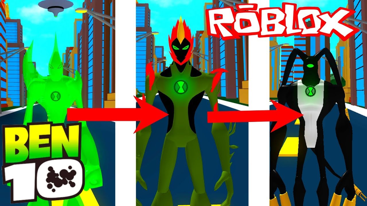 BEN 10 NEW ALIENS!- SWAMPFIRE, GOOP, FEEDBACK- Roblox Ben 10 Arrival of Aliens
