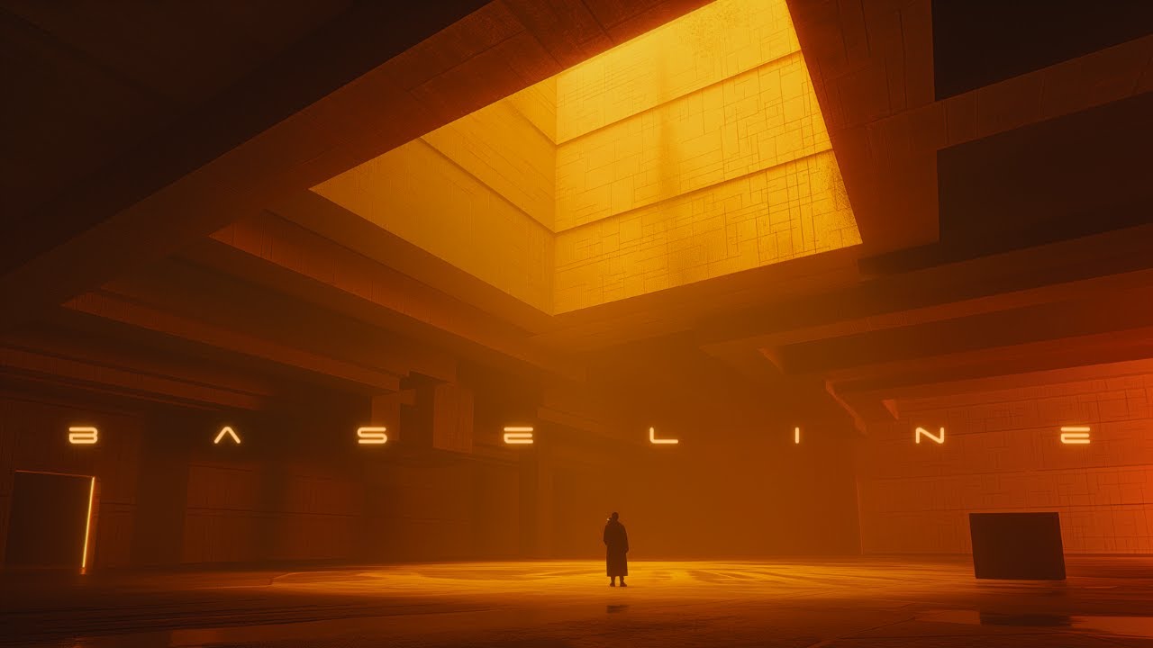 BASELINE: Blade Runner Ambience - Ethereal Cyberpunk Ambient Music for Deep Focus and Relaxation