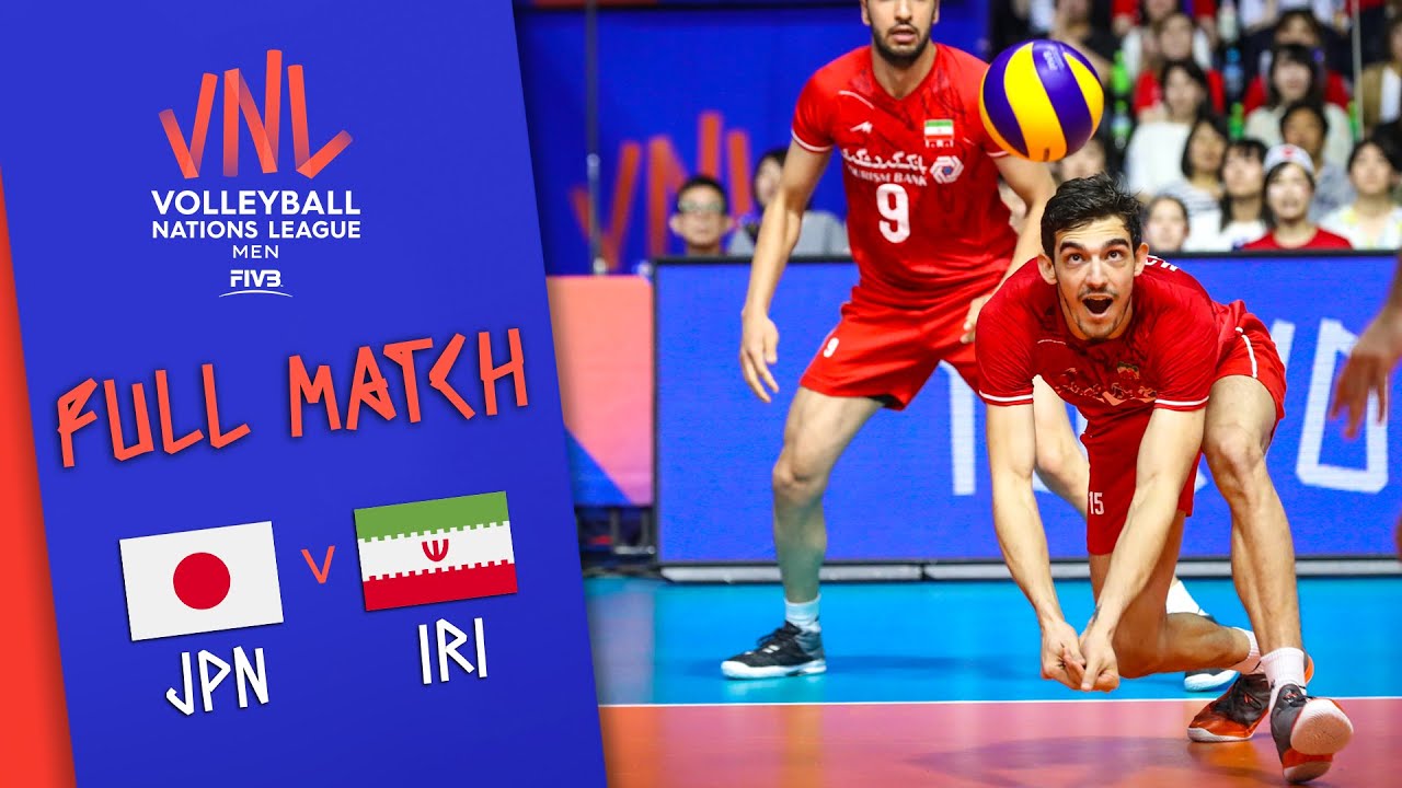Japan 🆚 Iran - Full Match | Men’s Volleyball Nations League 2019