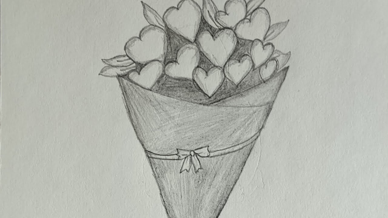 Easy Bouquet💐 ||easydraw ||drawingtutorial ||easyartlover 