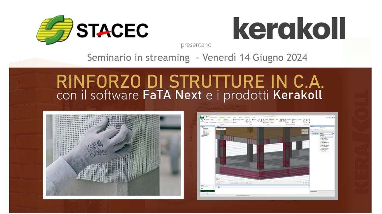Rinforzo di strutture in c.a. con il software FaTA Next e i prodotti Kerakoll