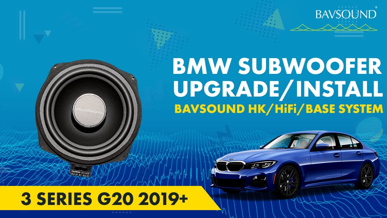 BMW Subwoofer Upgrade/Install | 3 Series G20 2019+ | BAVSOUND HK/HiFi/Base Systems