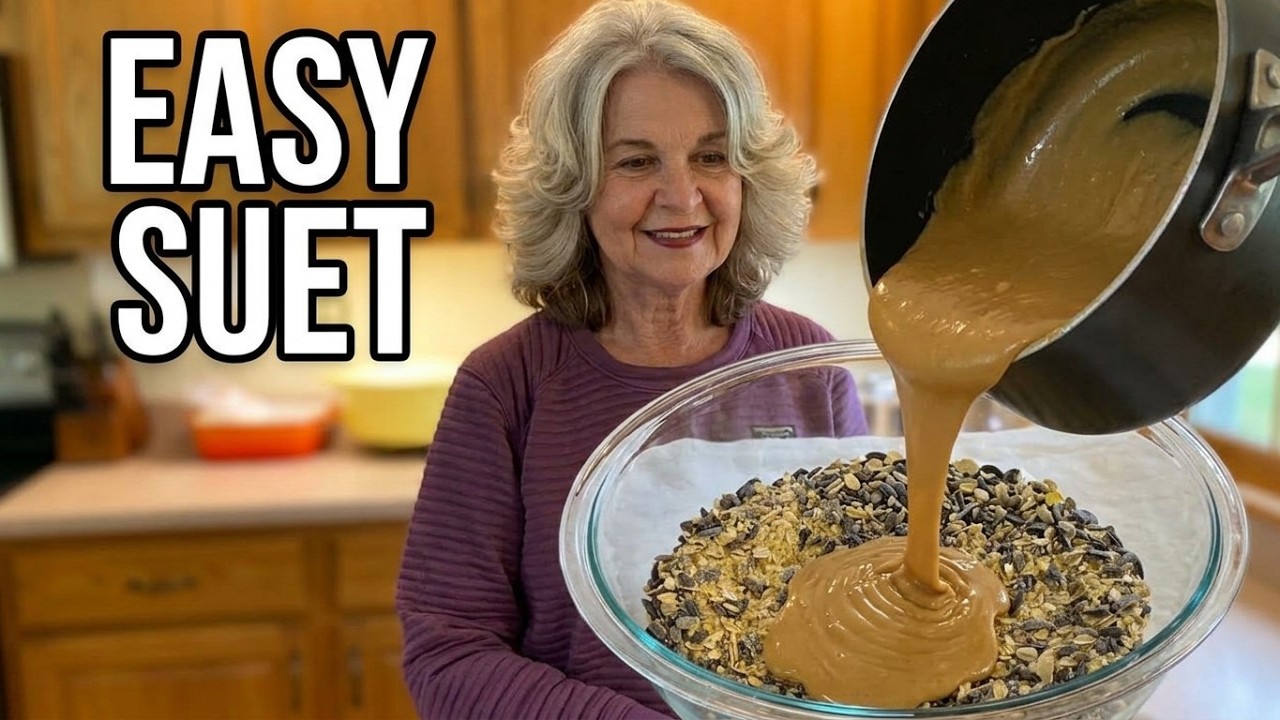 How to make Suet Cakes for Birds | Birds ❤️Peanut Butter Suet