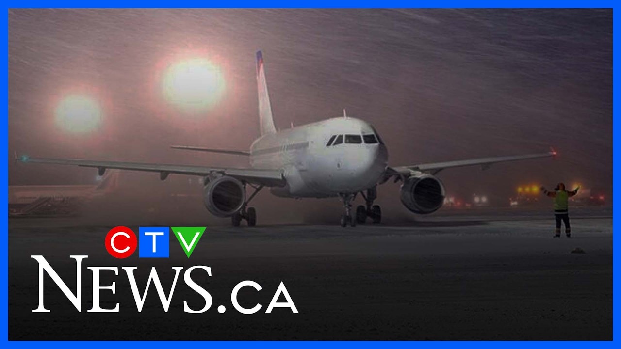 Several flights cancelled in advance of Toronto snowstorm