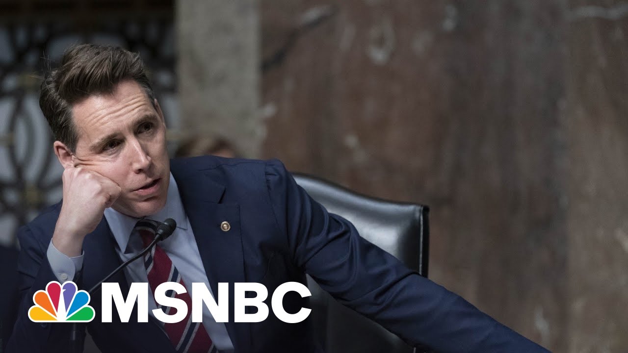 GOP Sen. Hawley Running From 'His' Jan. 6 Mob Is About Far More Than His Humiliation