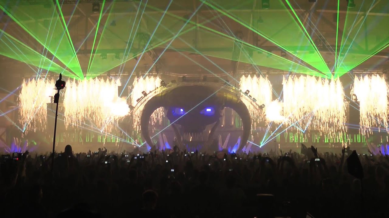 Masters of Hardcore 2015 MoH Brabanthallen S' Hertogenbosch - Lasershow | Laserworld