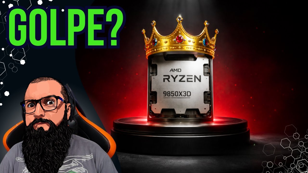 O GOLPE CHAMADO Ryzen 9850X3D!