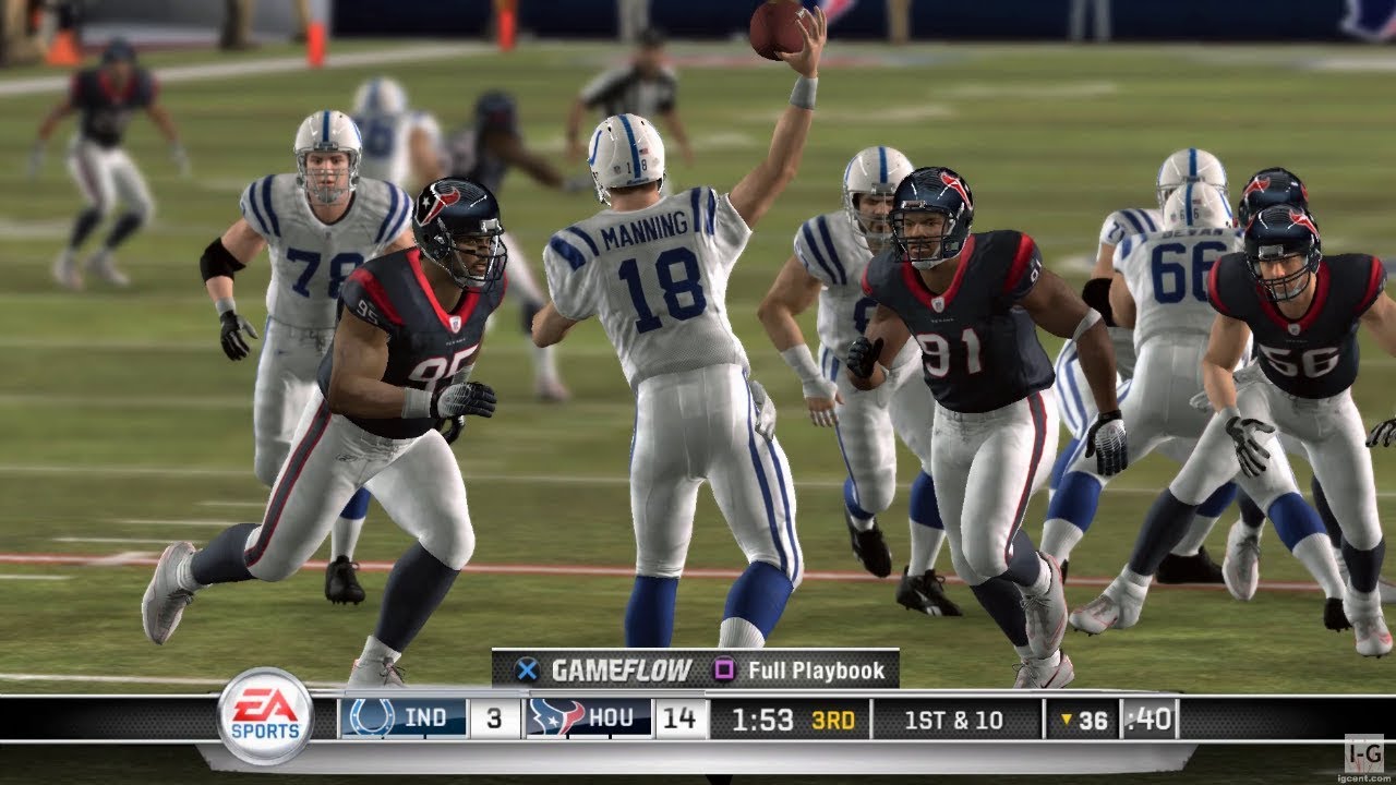 Madden NFL 11 - PS3 Gameplay (1080p60fps)