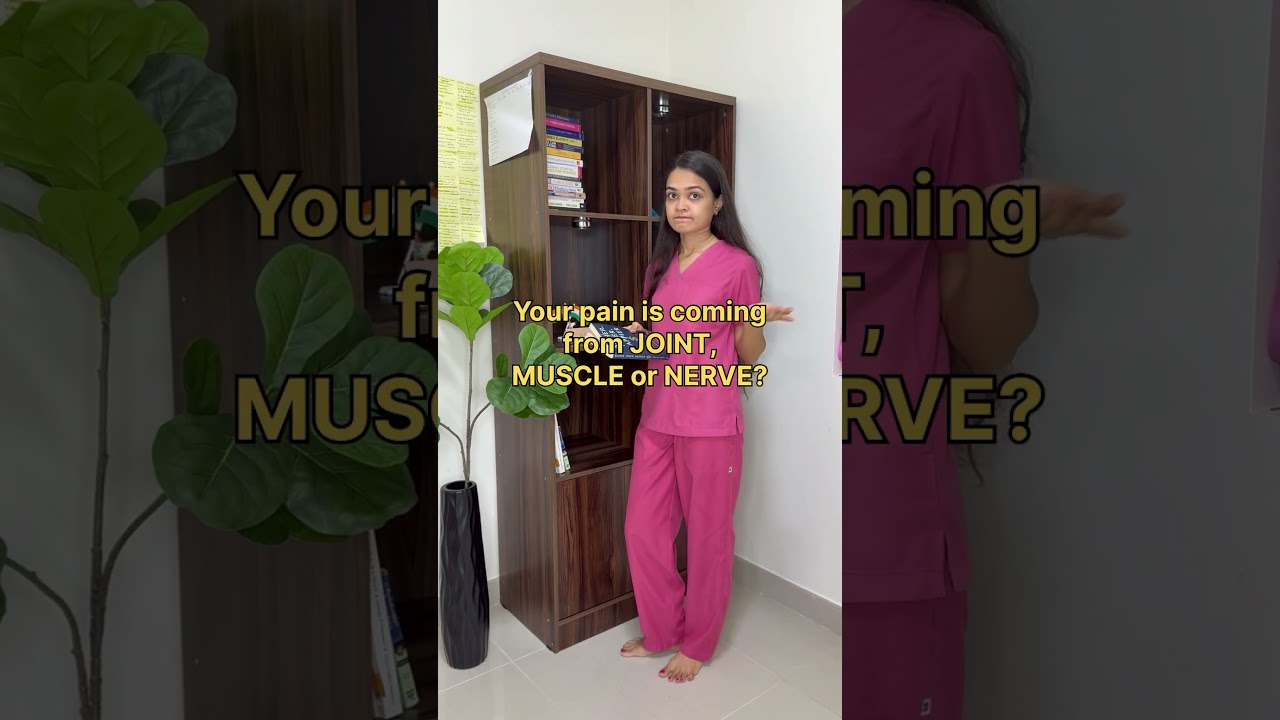 Joint Vs Muscle Vs Nerve pain - What is the difference? | Dr Dhwani Jain PT