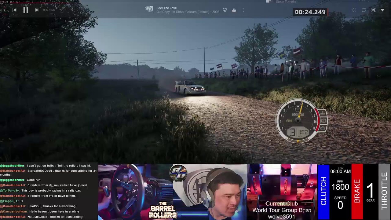Roller Clubs: BarrelRollers, SmokeysPound, WorldTourGroupB & maybe ACR 0.2 after! | Clubsport DD+ |