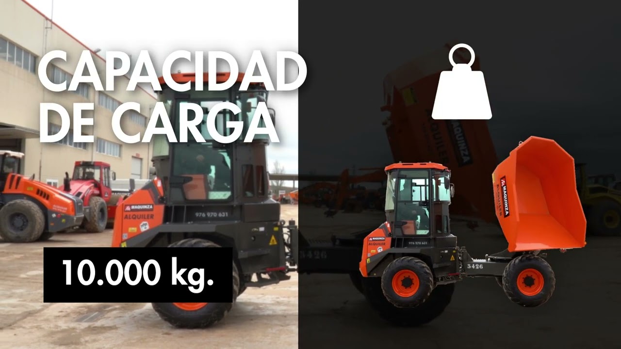 Dumper con cabina AUSA  D1001APG