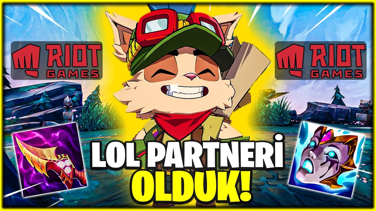 MÜJDE! LOL PARTNERİ OLDUK! | 1M RİVEN VS TEEMO! #LPP