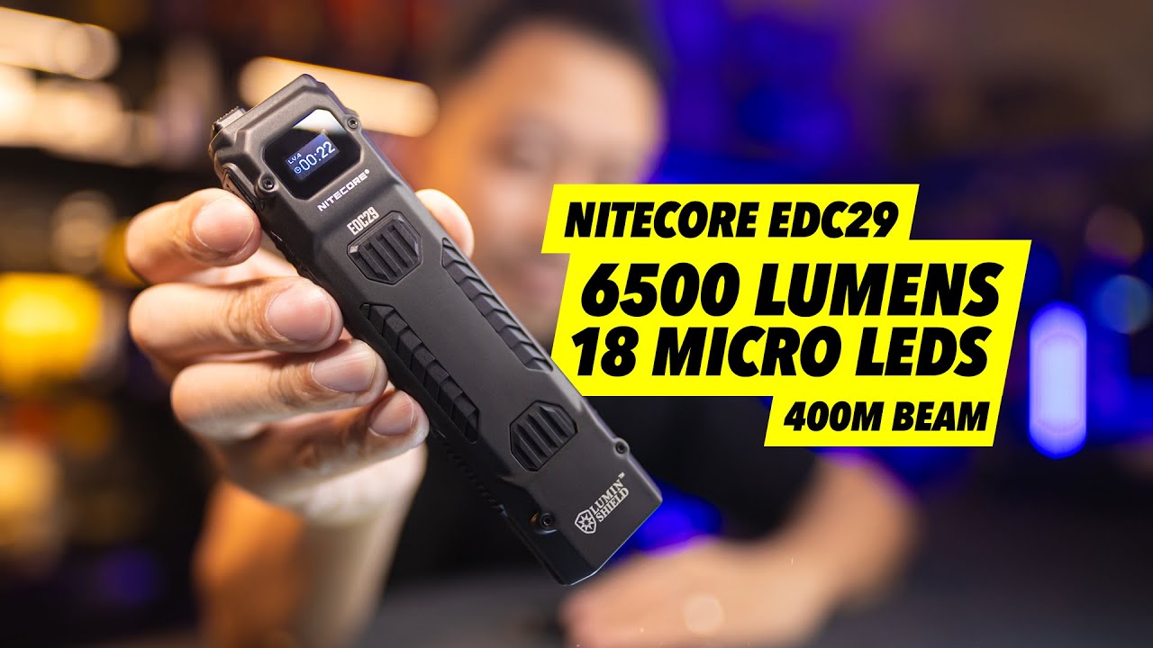 Теперь это меняет всё — Nitecore EDC29 (6500 люмен)