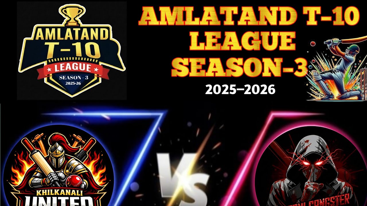 KHILKANALI UNITED VS TUFANI GANGSTERS AMLATAND T-10 LEAGUE