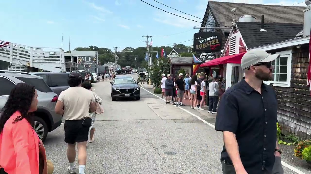 Perkins Cove in Maine,USA