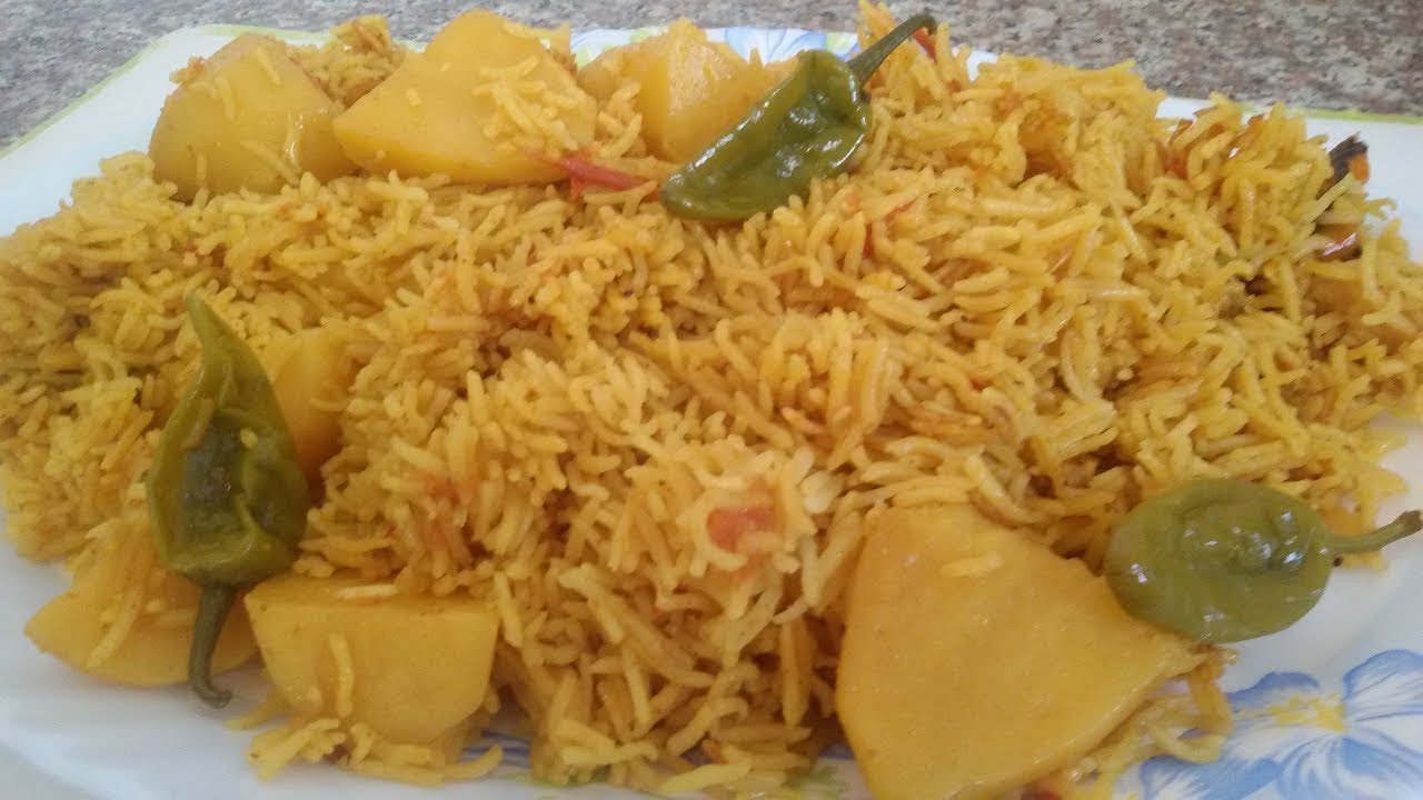 Jinsi Ya Kupika Pilau Maridadi La Viazi