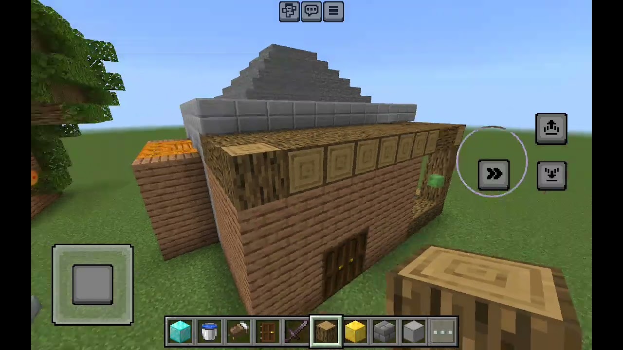 Minecraft 6. Bölüm ev yapımı