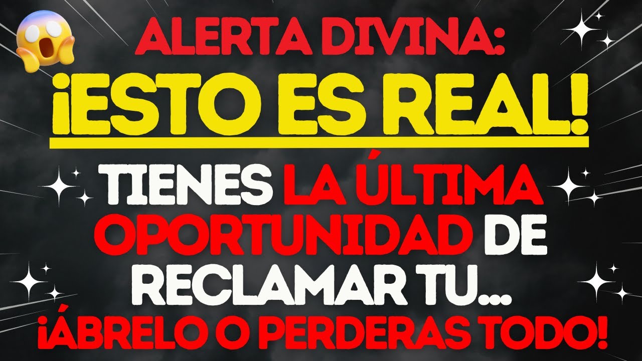 ✝️DIOS TE DICE HOY: SÉPALO LO ANTES POSIBLE O LO PERDERÁS TODO...💌