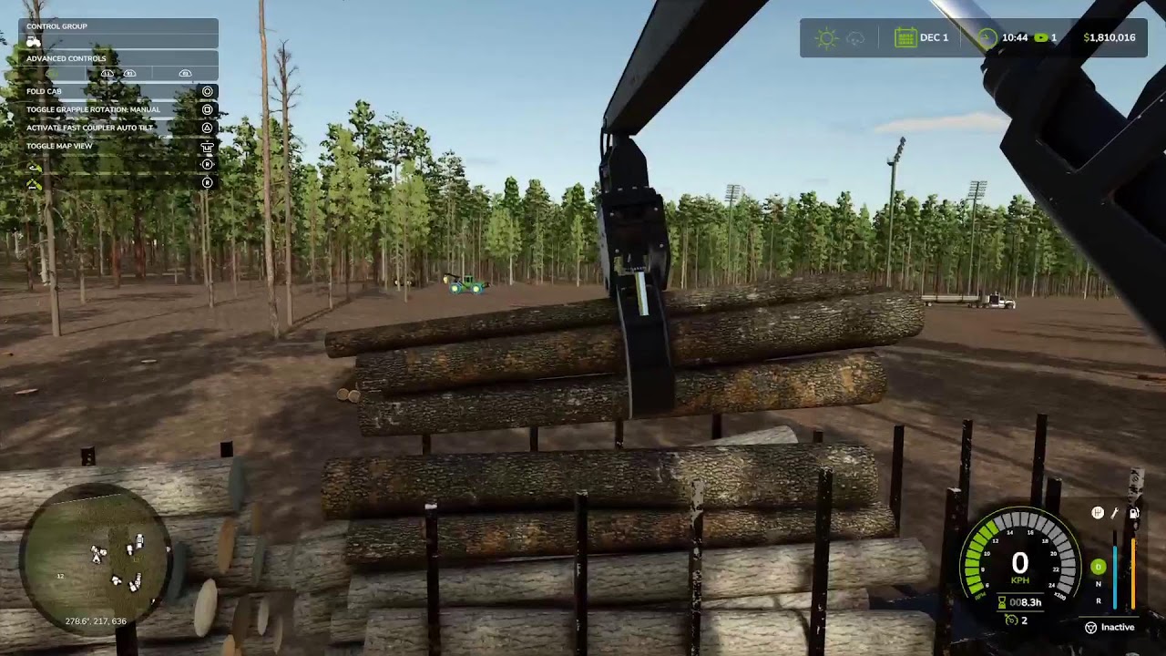 Slinging Timber Around|Farming Sim 25|