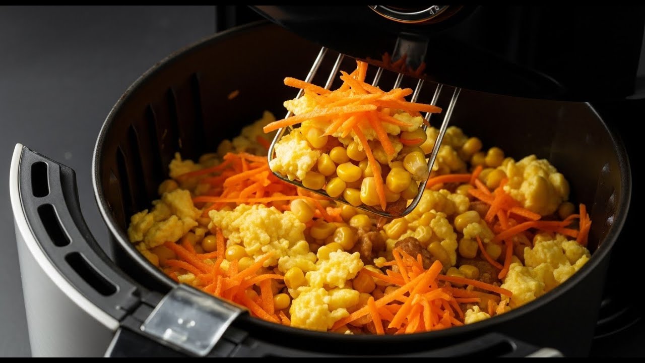 I Made This 3-Ingredient Breakfast in the Air Fryer (No Flour!) 🤯