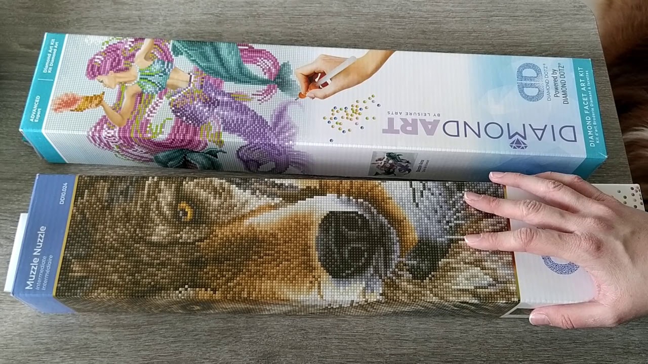 Diamond Painting - Diamond Dotz : Unboxing, test et avis