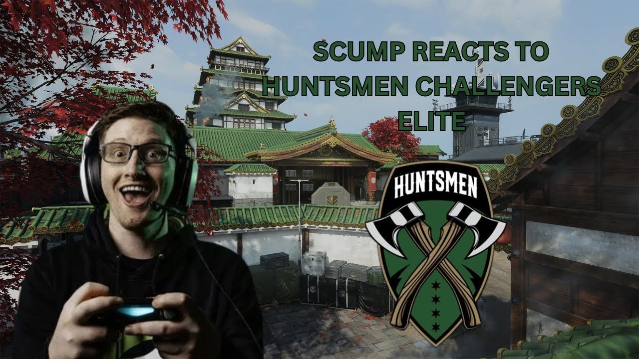 OpTic Scump Reacts To The Huntsmen Getting HUMBLED IN The Challengers Elite |#scump #optic #huntsmen