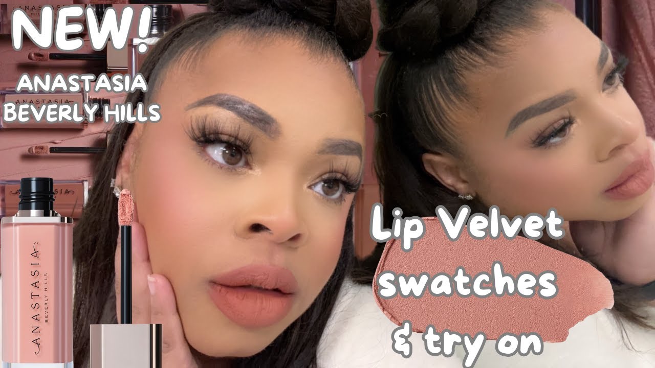 ANASTASIA LIP VELVET REVIEW | SWATCHES + TRY ON
