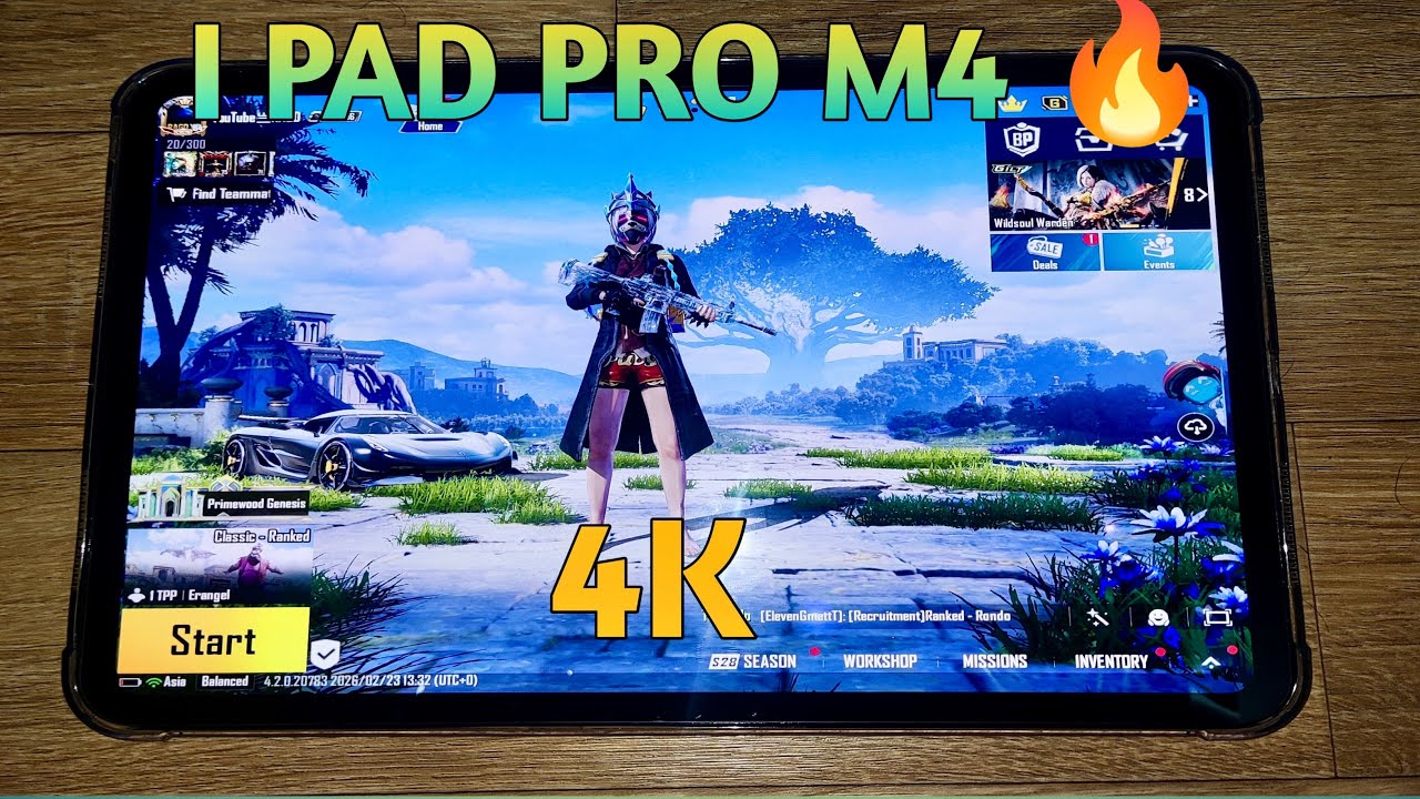I PAD PRO 11 PUBG/BGMI TEST🔥M4 chip||FULL GYRO+ FINGER GAMEPLAY 
