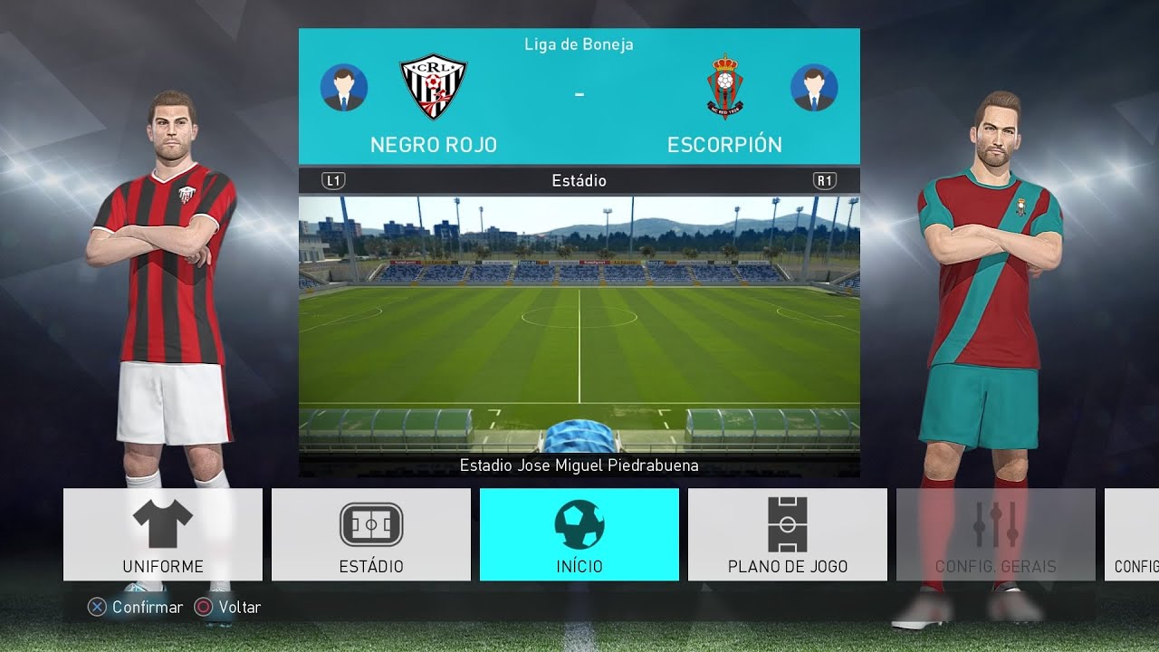 Liga de Boneja - Negro Rojo X Escorpión