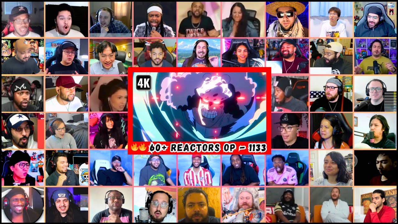 🔥🔥60+ Reactors One Piece Episode 1133 Full Mega Reaction Mashup - One Piece Latest Episode Reaction