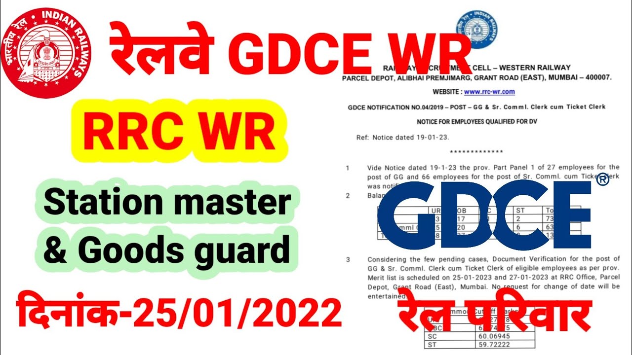 RRC wr GDCE answer key। wr goods guard GDC answer key!RRC wr GDC ticket clerk Sr clerk।ans key।