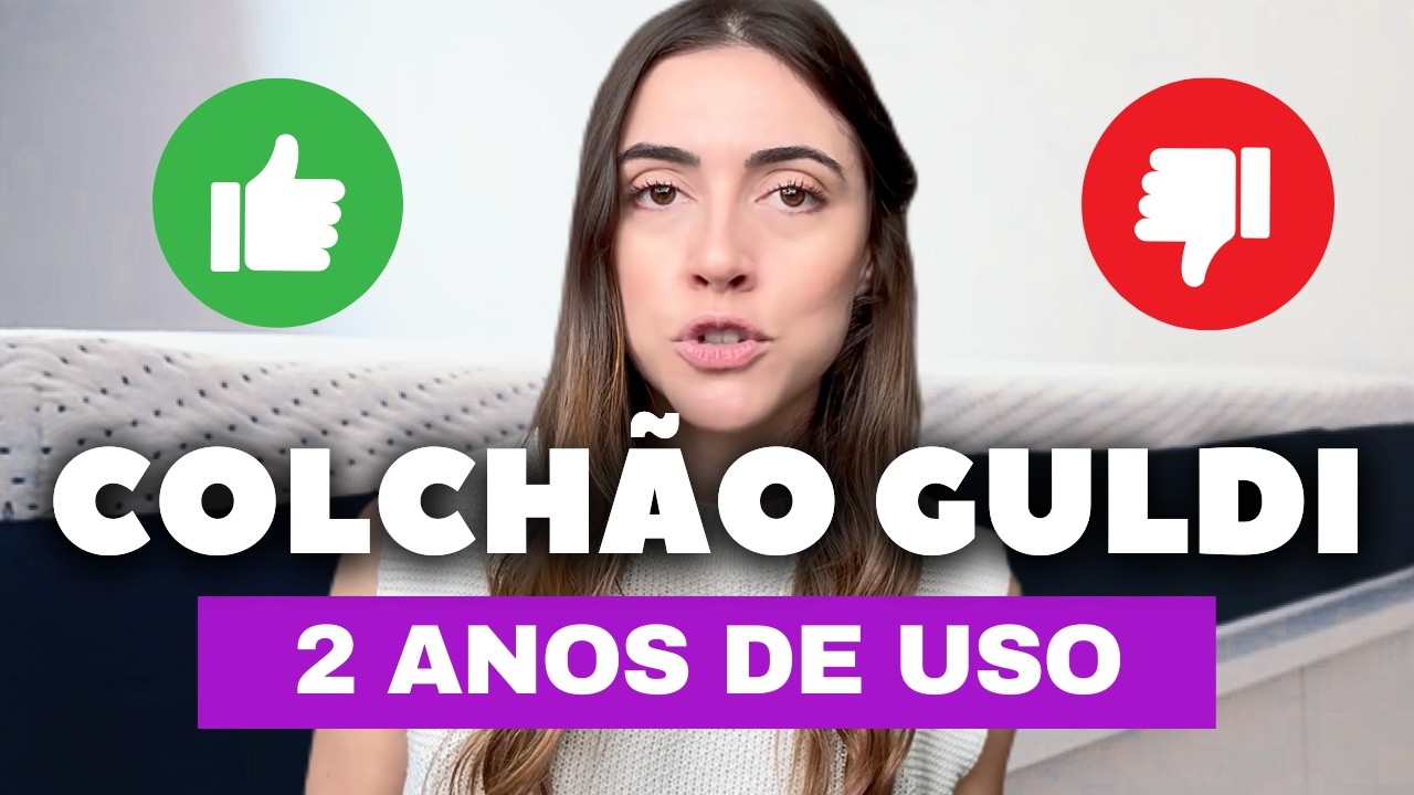 COLCHÃO GULDI 2 ANOS DE USO:  É bom? Firme x Macio? Original ou Duplo? VALE A PENA?