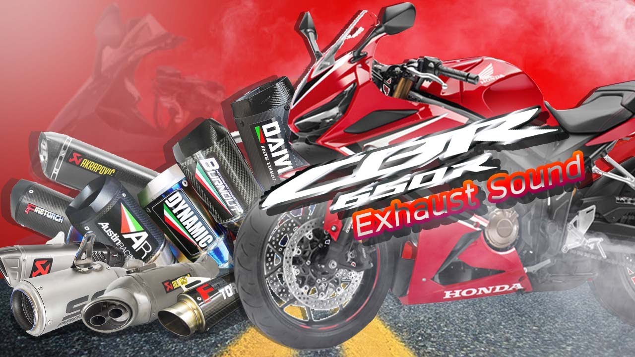 CBR650R | รวมเสียงท่อย้อห้อดังๆมาให้ครบๆ เสียง4 สูบจะเร้าใจแค่ไหนExhaust Sound