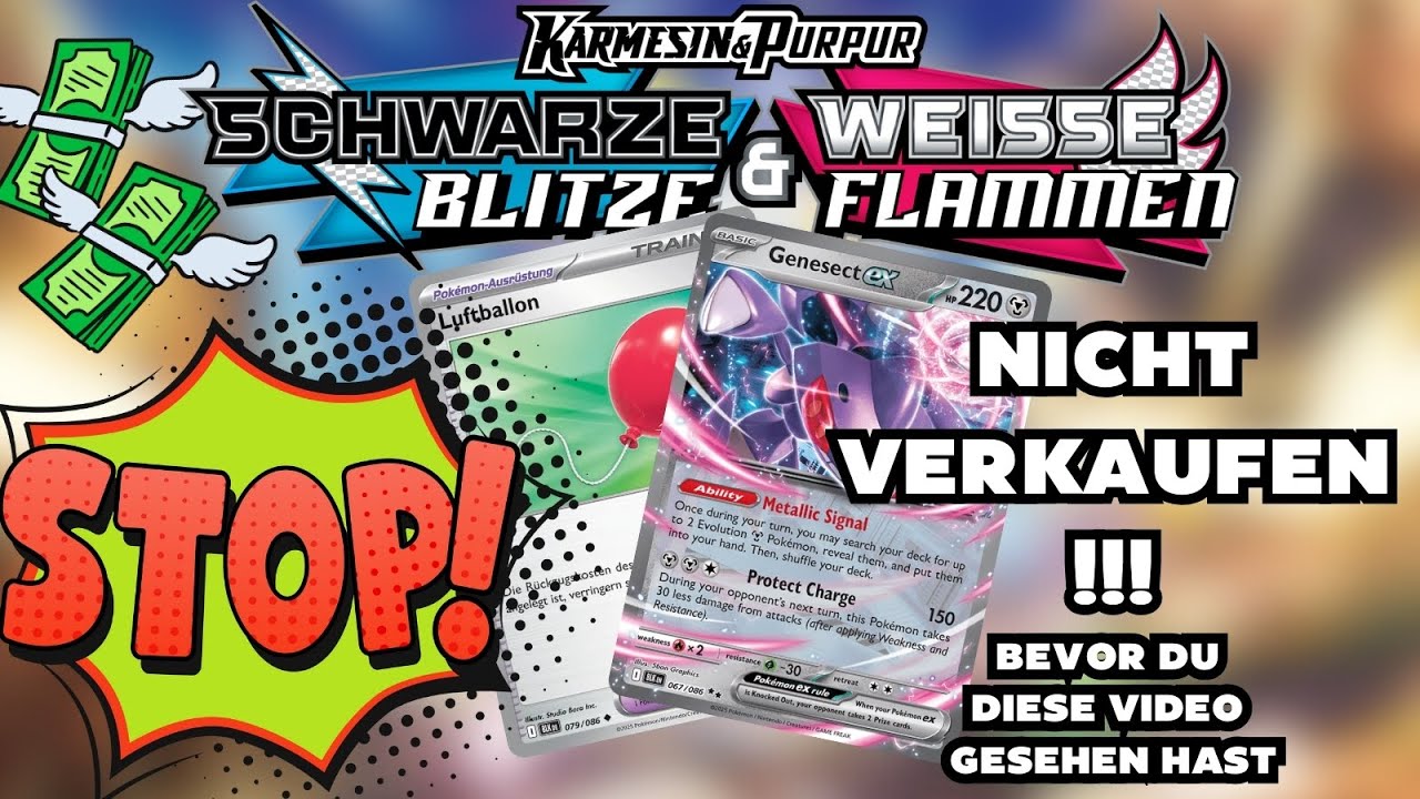 BEVOR DU DEINEN POKEMON BULK VERKAUFST SCHWARZE BLITZE & WEIßE FLAMMEN 🤑
