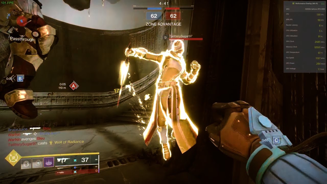 RTX 4090 | Destiny 2 | HDR STREAM | 4K Maxed | No Commentary