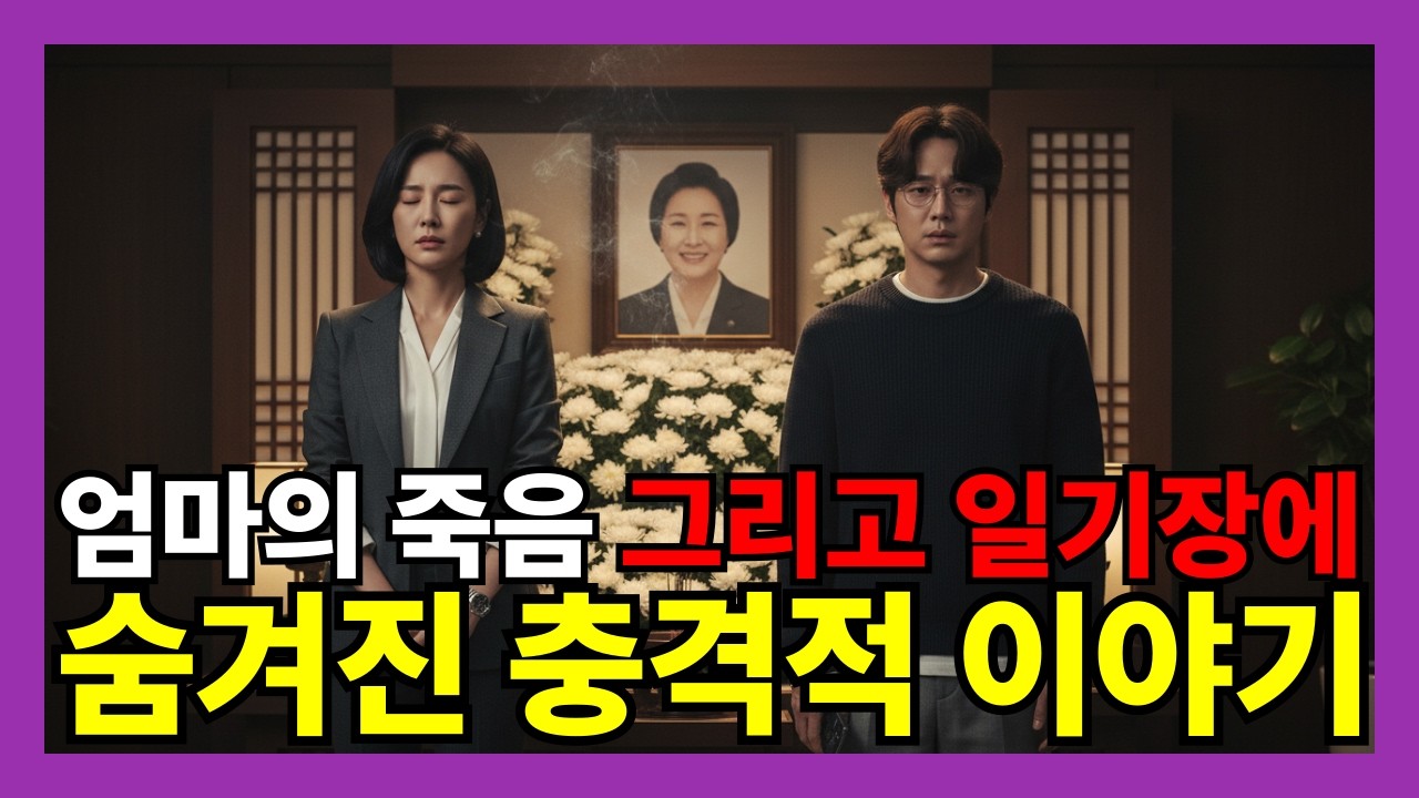 엄마의 마지막 선물? 낡은 일기장에 숨겨진 충격적인 진실! 내 인생이 뒤바뀌었다!