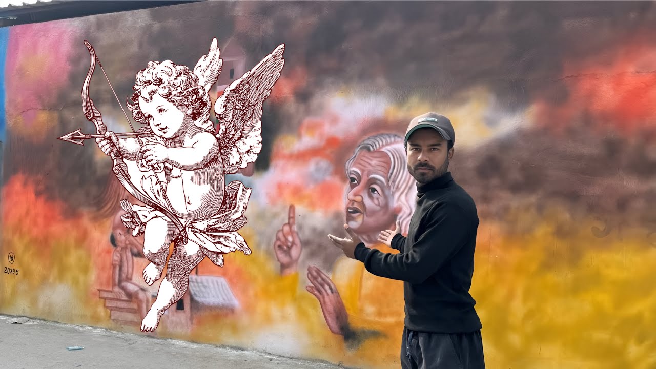 Kya Painting Bana Diya 😍 Arjun Gupta Vlogs