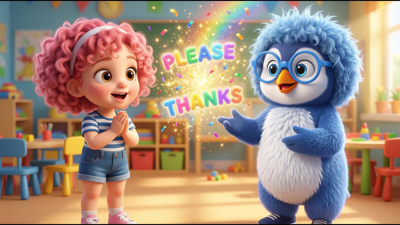Good Manners Song for Kids Learn to Say Sorry & Thank You