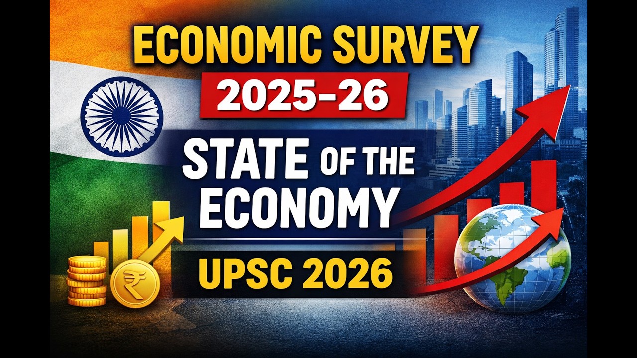 Economic Survey 2025–26: State of the Economy Explained | Chapter 1 | UPSC 2026 #economics #upsc
