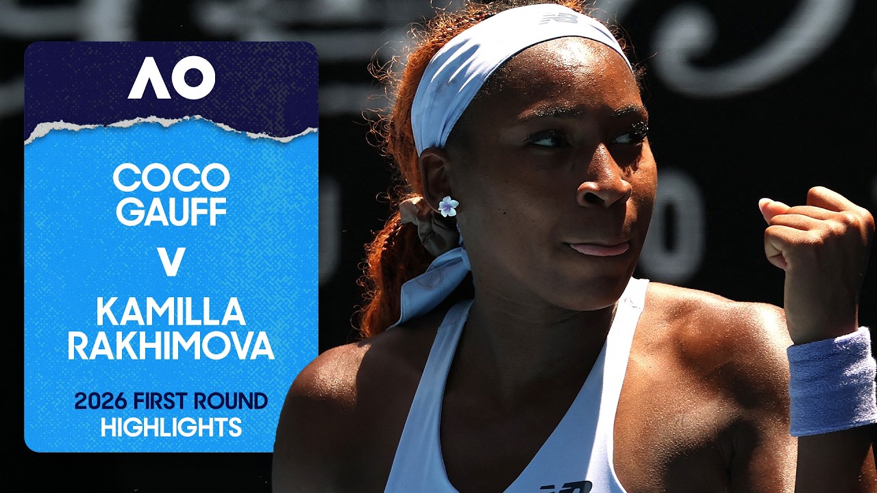 Coco Gauff v Kamilla Rakhimova Highlights | Australian Open 2026 First Round