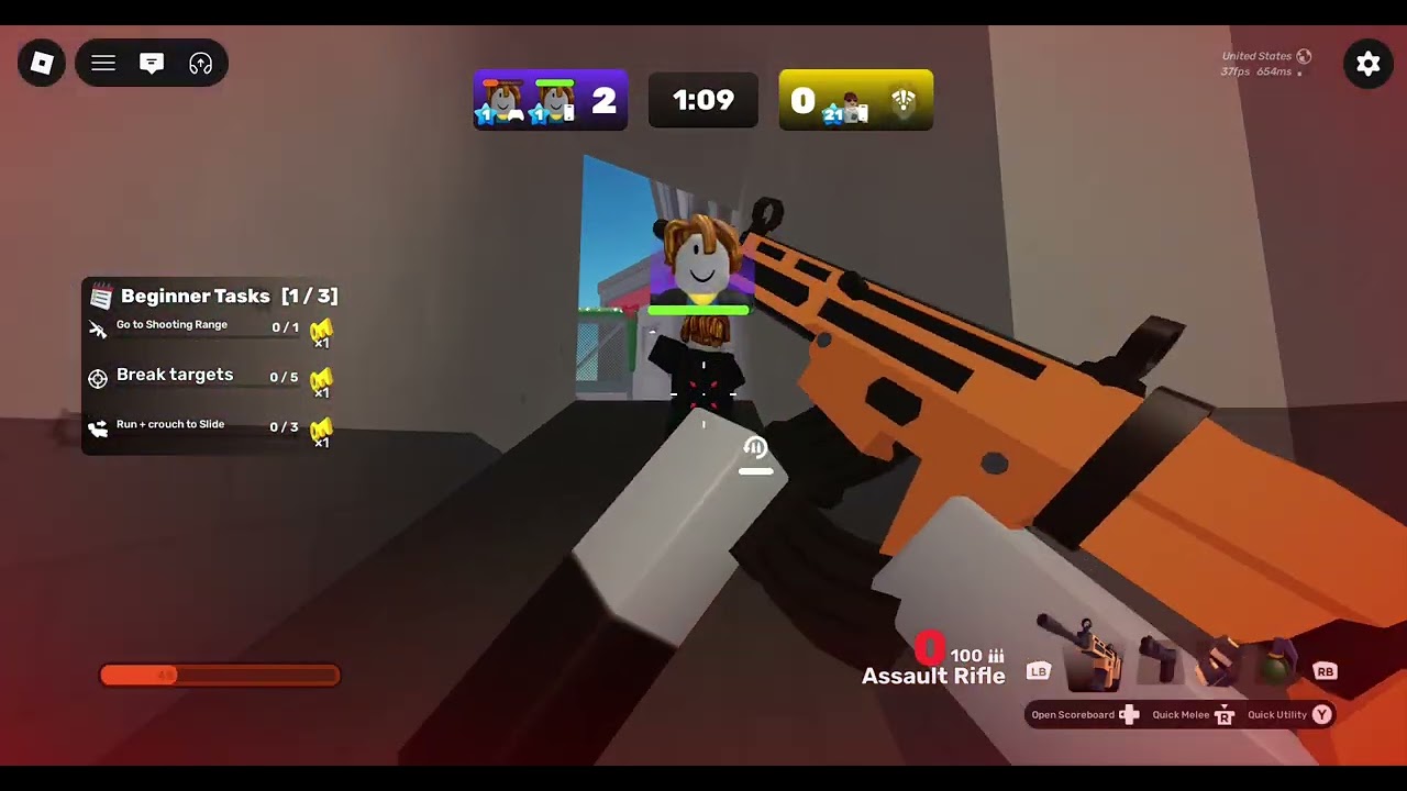 My first video back