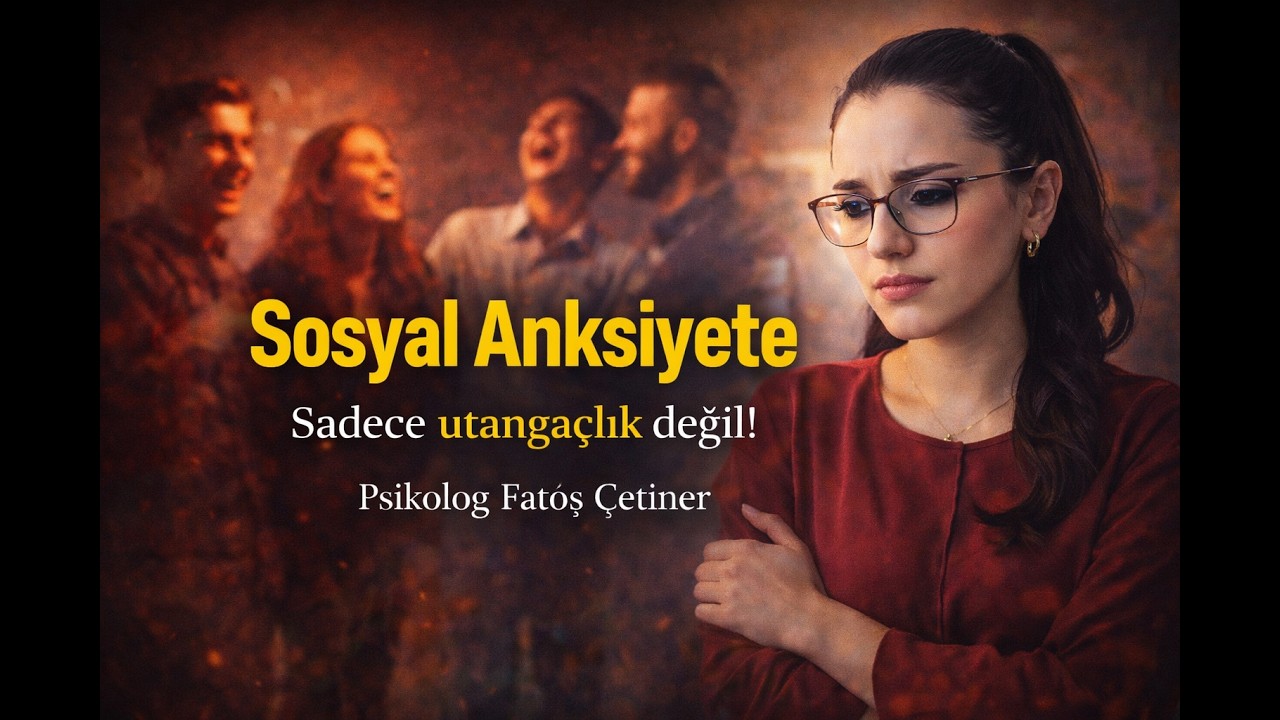 Sosyal Anskiyete! Sebepleri ve Çözümleri | Psikolog Fatoş Çetiner