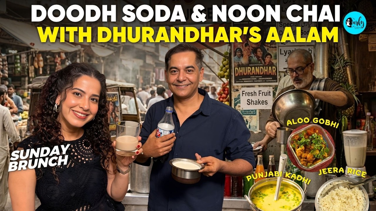 I Tried Dhurandhar&rsquo;s Aalam Bhai's Viral Doodh Soda & Noon Chai Recipe At His Oshiwara Home😋