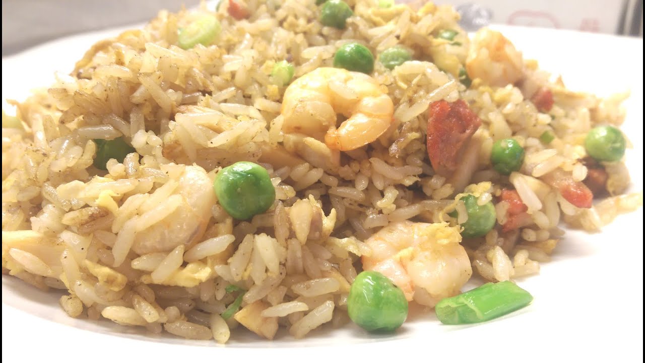 How to make PROPER TAKE AWAY Yang Chow fried rice 杨洲炒饭 (pro.)